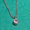 Hanger diamant in zilver