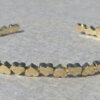 gouden armband met hartjes