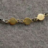 Collier in zwart zilver en goud - Afbeelding 3