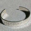 Heren armband in zilver