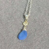 Collier met peervormige edelsteen - Afbeelding 10
