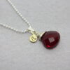 Collier met peervormige edelsteen - Afbeelding 14