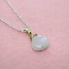 Collier met peervormige edelsteen - Afbeelding 15