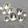 Zilveren bubble stekers