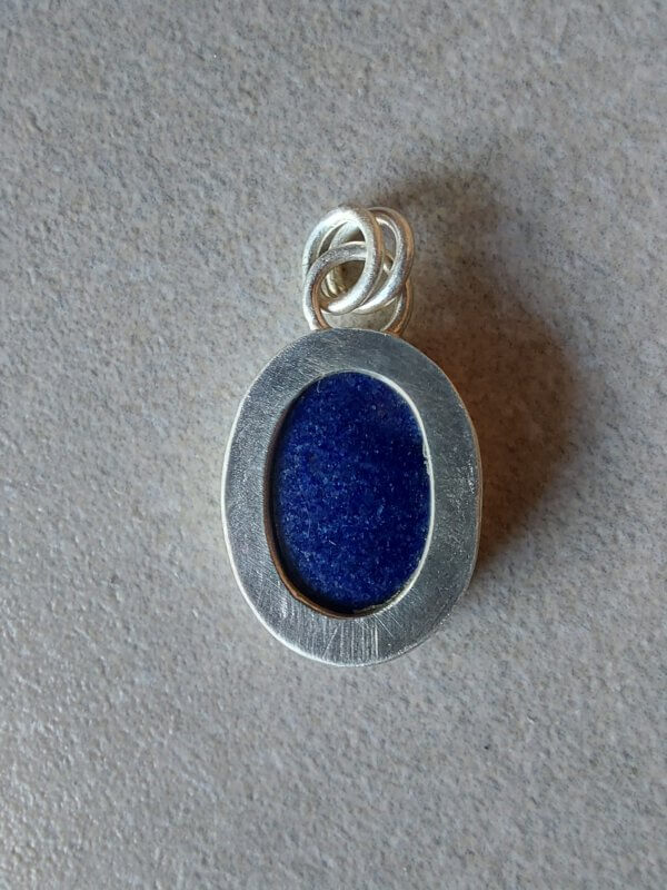 Zilveren hanger met Lapis Lazuli - Afbeelding 5